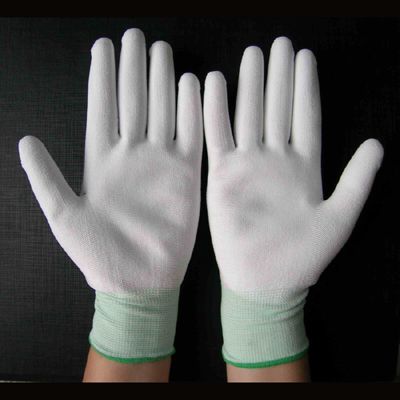 Găng tay polyester phủ pu lòng bàn tay